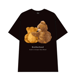 Áo Thun Tay Lỡ Gấu Teddy Local Brand - Áo Thun Streetwear Nam Nữ Form Rộng Chất Cotton Cao Cấp