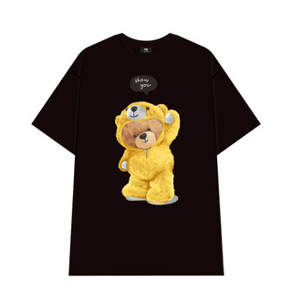 Áo Thun Tay Lỡ Gấu Teddy Local Brand - Áo Thun Streetwear Nam Nữ Form Rộng Chất Cotton Cao Cấp