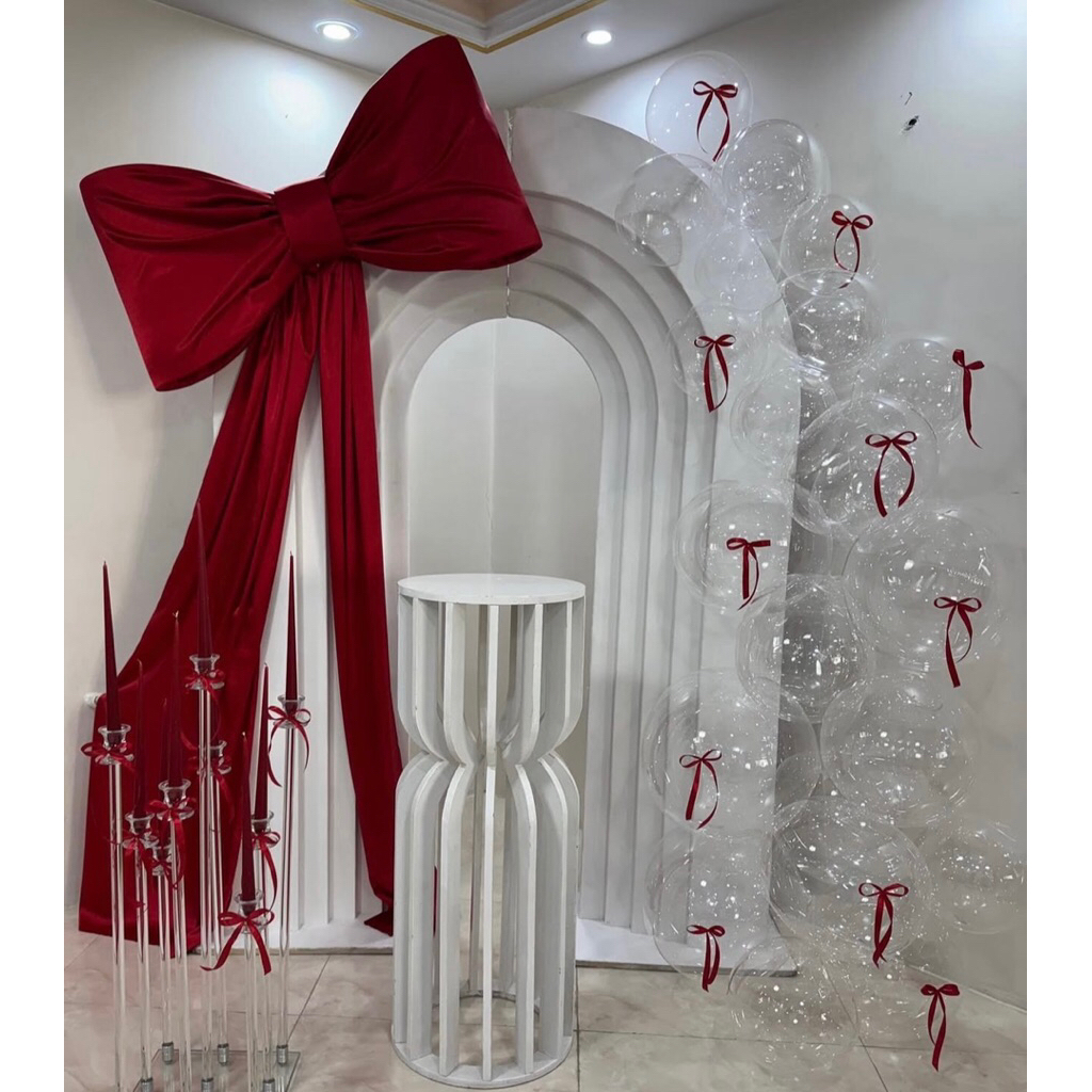 Nơ khổng lồ hai cánh decor