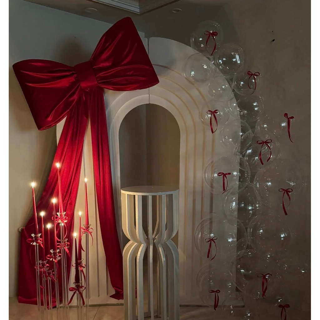 Nơ khổng lồ hai cánh decor