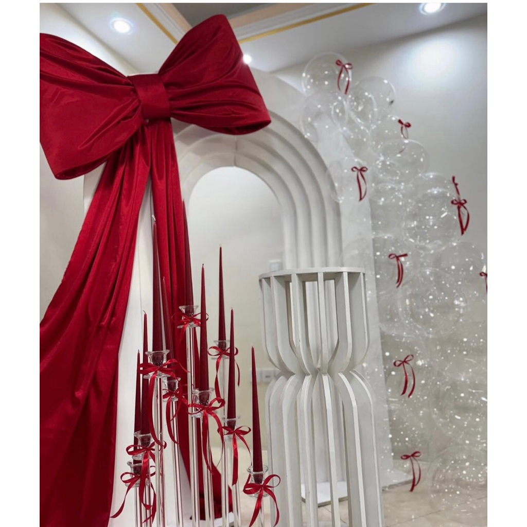 Nơ khổng lồ hai cánh decor