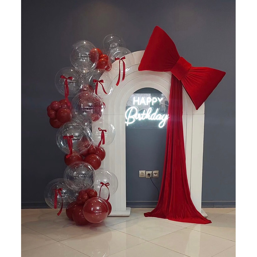Nơ khổng lồ hai cánh decor