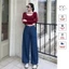 JD045 Quần Denim Nữ Trung Niên Cao Cấp Cạp Chun Chất Denim Mềm Nhẹ Phù Hợp Mặc Hàng Ngày