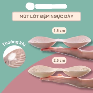 Mút Đệm Nâng Ngực dày 2.5cm Cho Áo Bra, Áo Gym, Yoga MN 001