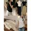 𝐖𝐆𝐖𝐄|Áo Len Dệt Kim Mỏng Ngắn Tay Nữ Cổ Cao Nhẹ 3p Basic – Mềm Mịn Cao Cấp – W7438#