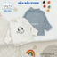 Áo giữ nhiệt thu đông vải len lông thỏ cổ lọ cho bé trai bé gái gữ ấm 5-15kg ALEN06 Đậu Đậu Store