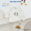 Áo giữ nhiệt thu đông vải len lông thỏ cổ lọ cho bé trai bé gái gữ ấm 5-15kg ALEN06 Đậu Đậu Store