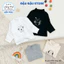 Áo giữ nhiệt thu đông vải len lông thỏ cổ lọ cho bé trai bé gái gữ ấm 5-15kg ALEN06 Đậu Đậu Store