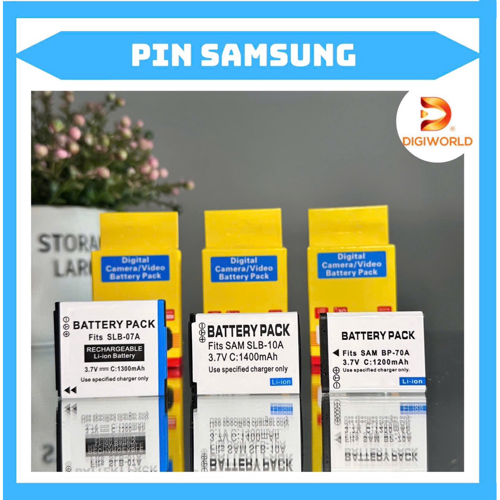 Pin Samsung SLB-07A/ SLB-10A/ BP-70A ( Pin thay thế dung lượng cao ...