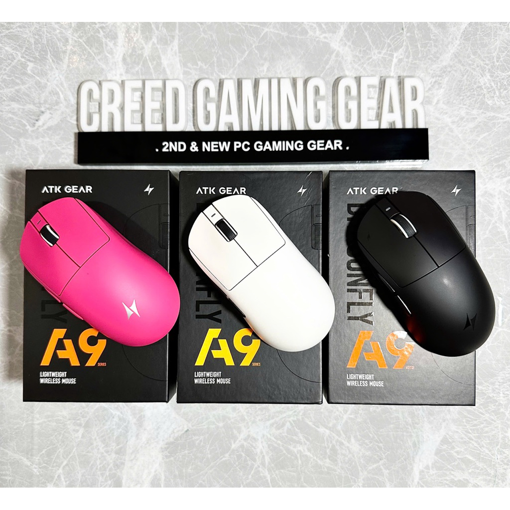BH12t Hãng-Chuột chơi game không dây nhẹ VGN ATK Dragonfly A9 Ultimate/ Air /Ultra/Pro max/Pro/Plus- CreedShop | BigBuy360 - bigbuy360.vn