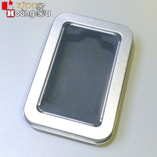 Hộp thiếc trưng bày bảo quản Zippo, Dupont (Mẫu Mới)