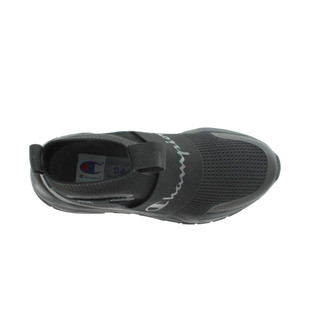 Giày sneaker cao cổ Champion thời trang bigsize nam nữ cao cổ chun full đen black siêu êm nhẹ, giày sục cao cổ cao cấp