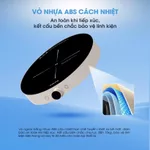 Bếp Từ Đơn Bếp Lẩu KALITE Power S8 2000W - Mặt Kính Pha Lê Chịu Nhiệt Cao - Tản Nhiệt Tốt Chín Đều — ảnh 4