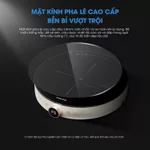 Bếp Từ Đơn Bếp Lẩu KALITE Power S8 2000W - Mặt Kính Pha Lê Chịu Nhiệt Cao - Tản Nhiệt Tốt Chín Đều — ảnh 3