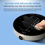 Bếp Từ Đơn Bếp Lẩu KALITE Power S8 2000W - Mặt Kính Pha Lê Chịu Nhiệt Cao - Tản Nhiệt Tốt Chín Đều — ảnh 6