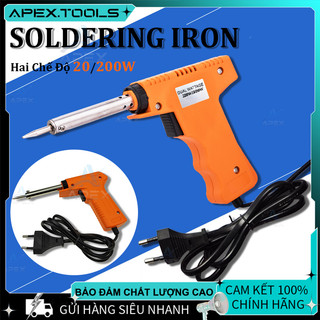 APEX Mỏ Hàn 20W 200W 220-240V Điện -  CaoHàn to, nhiệt độ cao, điều chỉnh linh hoạt