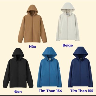 Áo khoác gió nữ YODY cao cấp giữ ấm hiệu quả chống gió chống bụi WCWC25F048