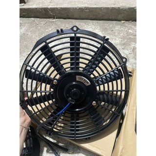 Quạt giàn nóng, quạt tản nhiệt điều hòa dùng cho ô tô, máy xúc, xe tải,..Điện 12v và 24v (1 chiếc)