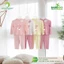 AMI0420 - Bộ Điều Hoà Dài Tay Sweet Bunny Anminaza Vải Sợi Tre Mềm Mịn Cho Bé Gái 6-16kg
