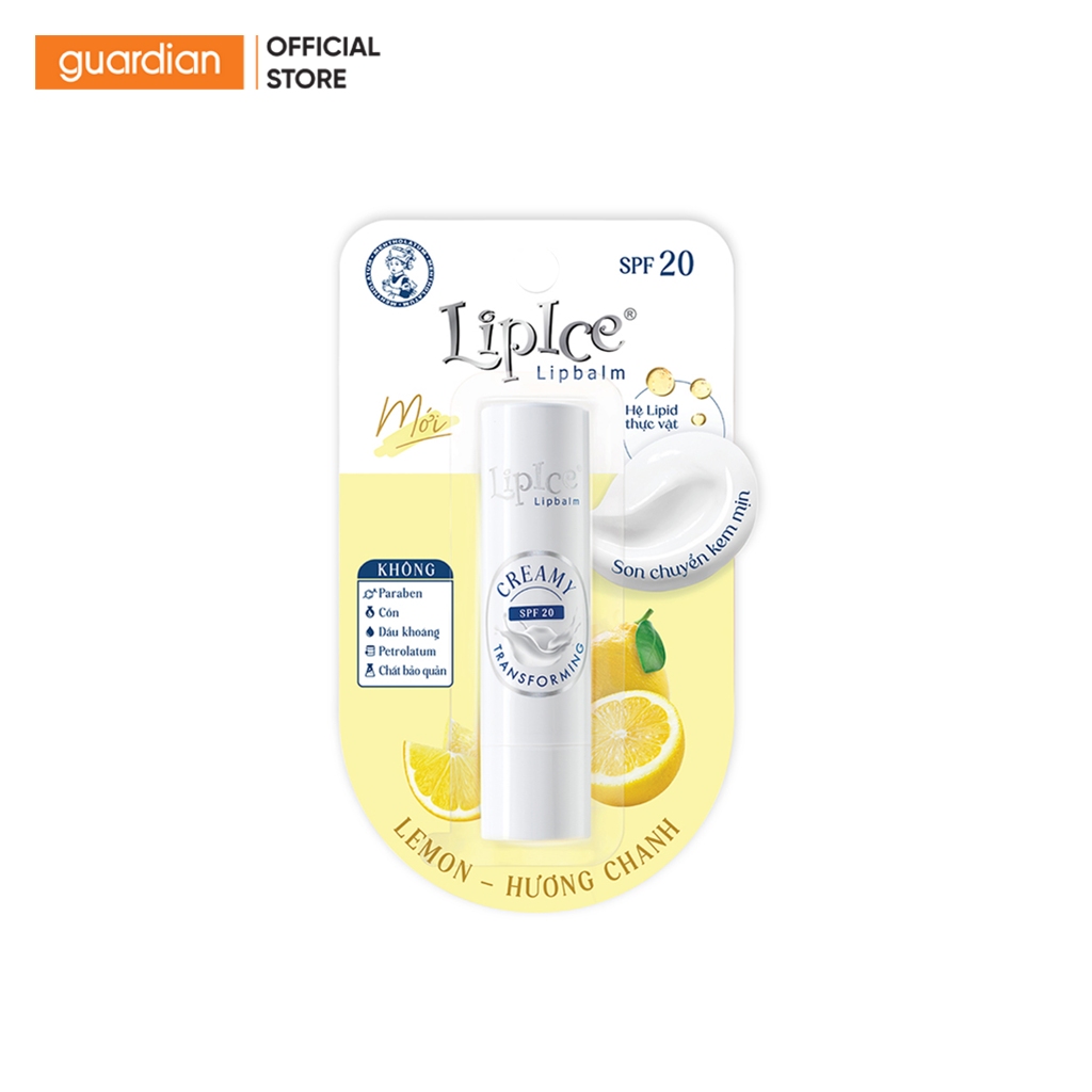 Son Dưỡng Môi Hương Chanh LipIce Lemon 3,3g