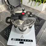 Nồi Áp Suất Inox KaiLer Dung Tích 6L Đáy Từ Liền Khối Van An Toàn 3 Cấp Bền Đẹp Dùng Cho Mọi Loại Bếp — ảnh 4