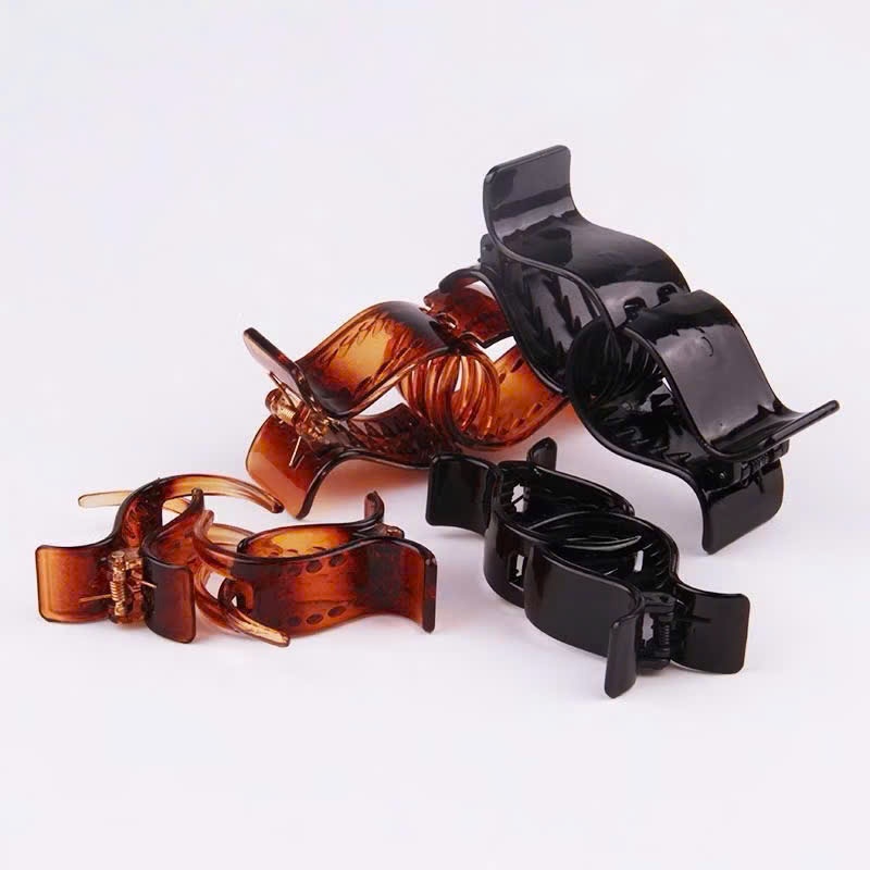 Set 12 Kẹp Tóc Càng Cua 5 Răng Siêu bền