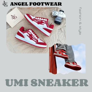 Giày Sneaker Chính Hãng Angel Nam Nữ, Giày Thể Thao AG Star Đỏ Thời Trang Full Box Bill - AG00