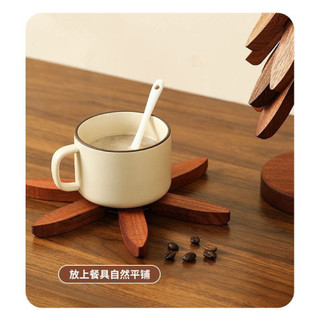 Miếng Lót Nồi Cách Nhiệt Bằng Gỗ Tre, Chống Trơn Trượt, Chịu Nhiệt Tốt -TotoMoo.homedecor