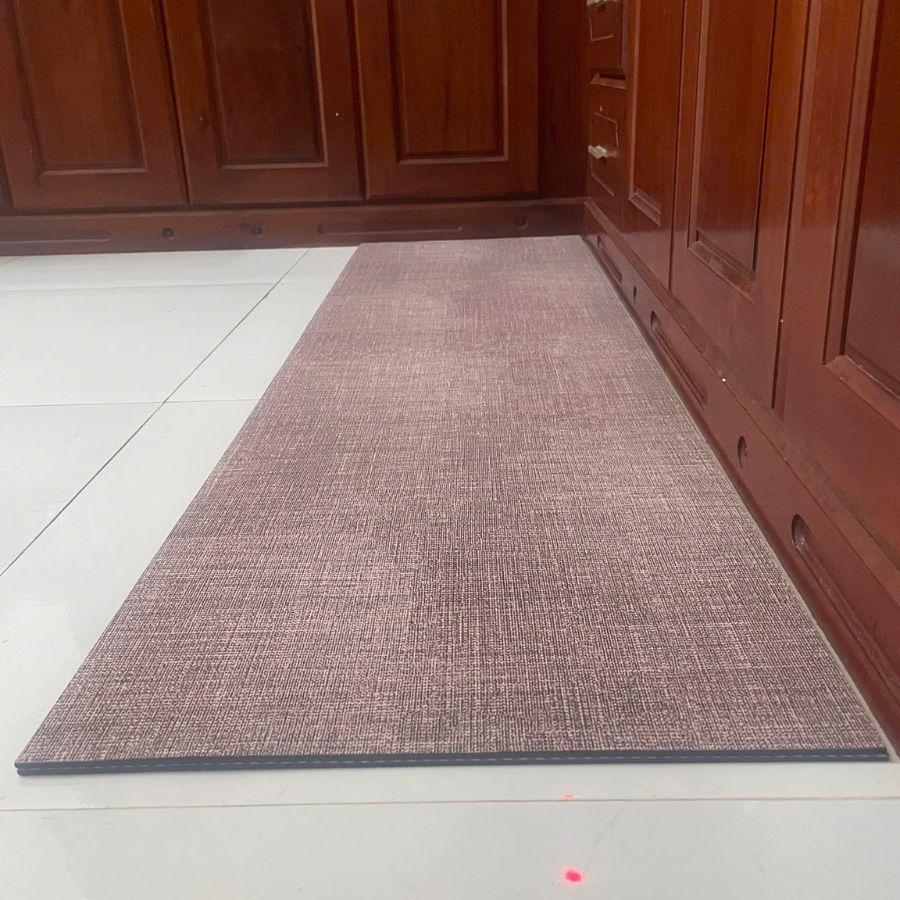 Thảm Lau Chân Trải Sàn Nhà Bếp Nhà Tắm Phòng Khách Silicon  Kích Thước Lớn 45*150cm