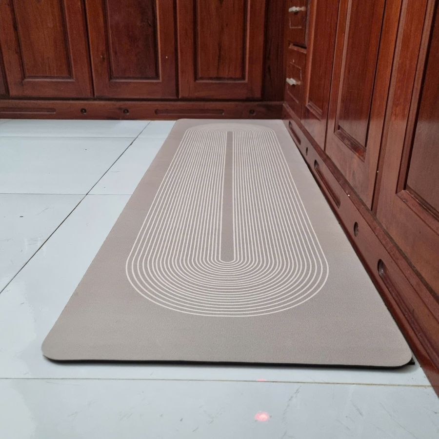 Thảm Lau Chân Trải Sàn Nhà Bếp Nhà Tắm Phòng Khách Silicon  Kích Thước Lớn 45*150cm