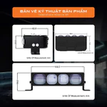 Bi Led trợ sáng Aozoom EX4 3.0 Inch công suất 60W-108W (±2W) bi cầu LED hàng chính hãng lỗi 1 đổi 1 trong vòng 3 năm — ảnh 2