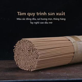 Trầm Hương Nha Trang Tự Nhiên 200g - 430 Cây Nhang Sợi Đàn Hương Núi Già & Ngải Cứu