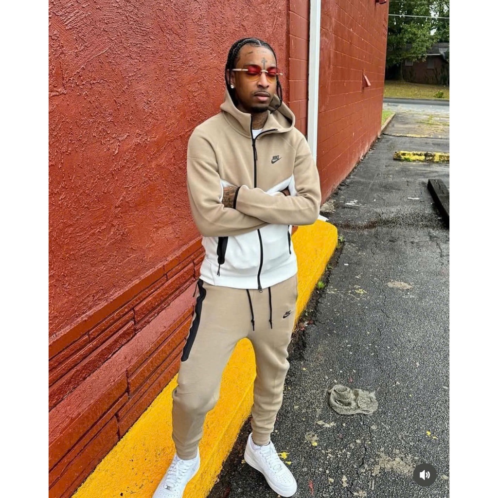 N!ke Teck Beggie mix White ss2025 hot hit