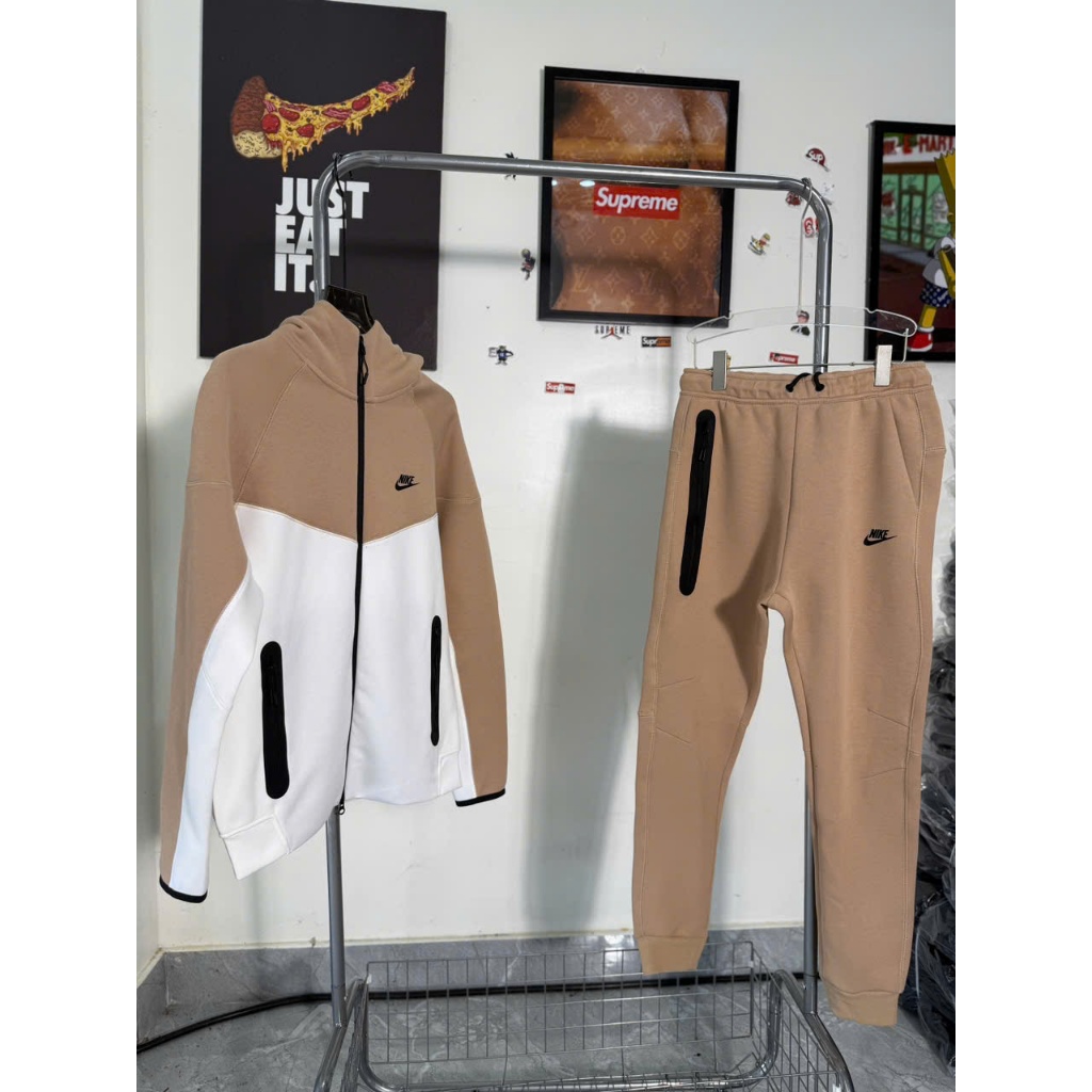 N!ke Teck Beggie mix White ss2025 hot hit