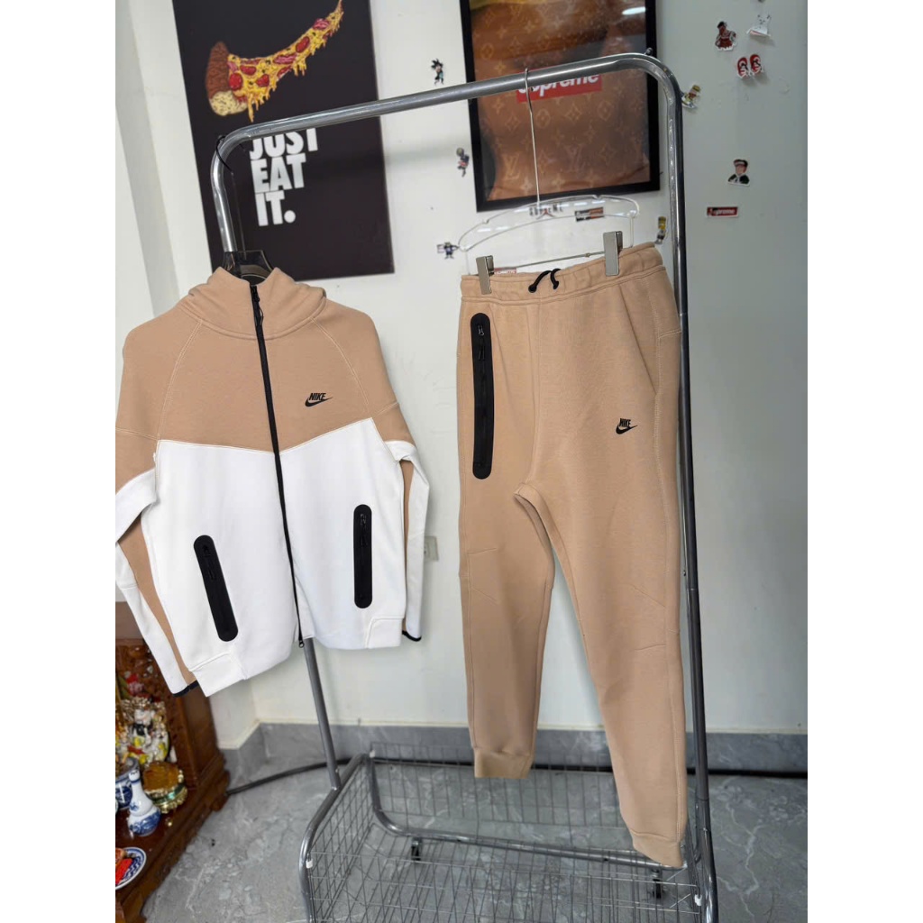 N!ke Teck Beggie mix White ss2025 hot hit