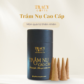 Nụ trầm hương cao cấp TRACY GIFTS thơm dịu tự nhiên thanh lọc thu hút tài lộc hộp 30 nụ