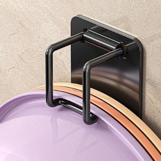 TC2-Móc Treo Thau Chậu Không Cần Khoan Tường - Giá Treo Bằng Thép Không Gỉ Treo Thau Chậu Rổ Cùng Lúc Có Thể Điều Chỉnh