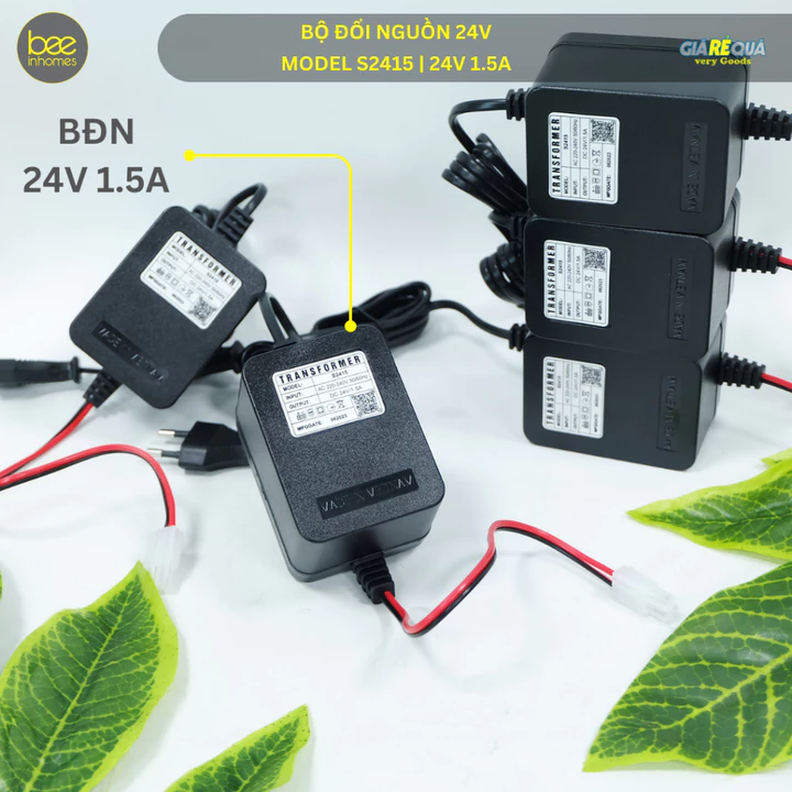 Nguồn máy lọc nước, Adapter 24V 1.5A, model S2415, cho các máy lọc nước – 2