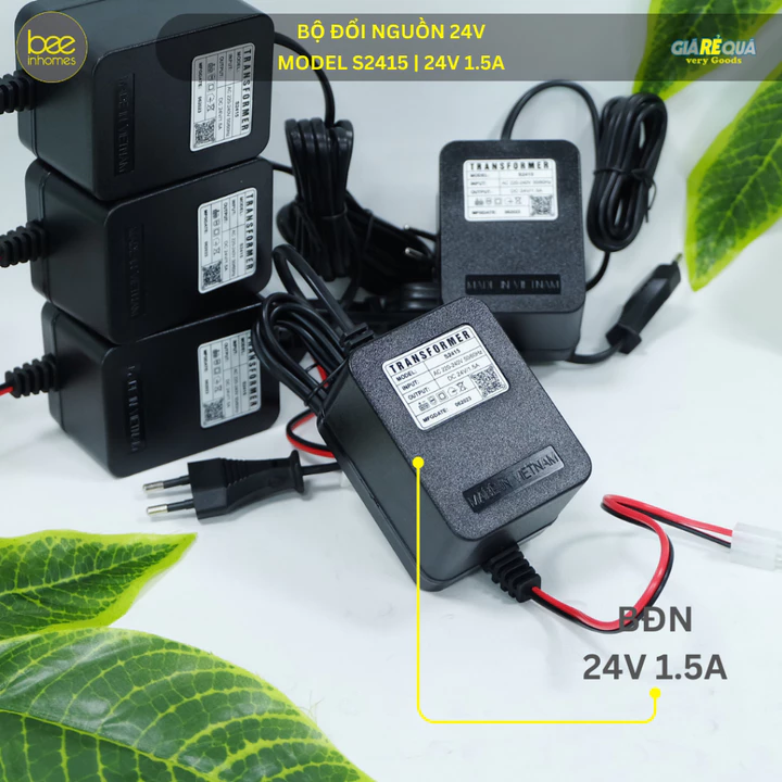 Nguồn máy lọc nước, Adapter 24V 1.5A, model S2415, cho các máy lọc nước – 5