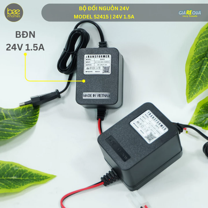 Nguồn máy lọc nước, Adapter 24V 1.5A, model S2415, cho các máy lọc nước – 6