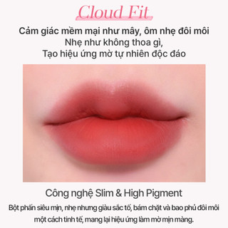 [KOL] Son Tint Mịn Lì Không Gây Khô Môi Sheer Velvet Veil Tint 4.2G