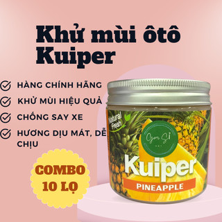 [GIÁ SỈ] COMBO 10 HỘP Sáp Thơm Khử Mùi Kuiper - khử mùi hôi ô tô, xe thơm, hỗ trợ chống say xe