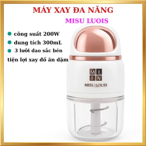 xả kho giảm 70% Máy xay thịt Louis Nhật Bản dung tích 300ml công suất 350w công nghệ mới lưỡi xay mới