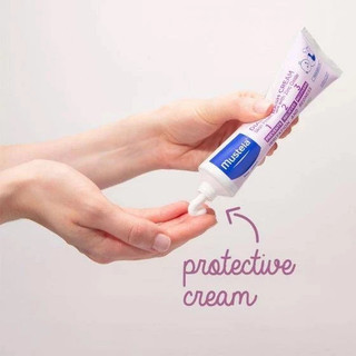 [HB GIFT] Kem Ngăn Ngừa Hăm Tã Cho Em Bé Mustela VITAMIN BARRIER CREAM 10ml