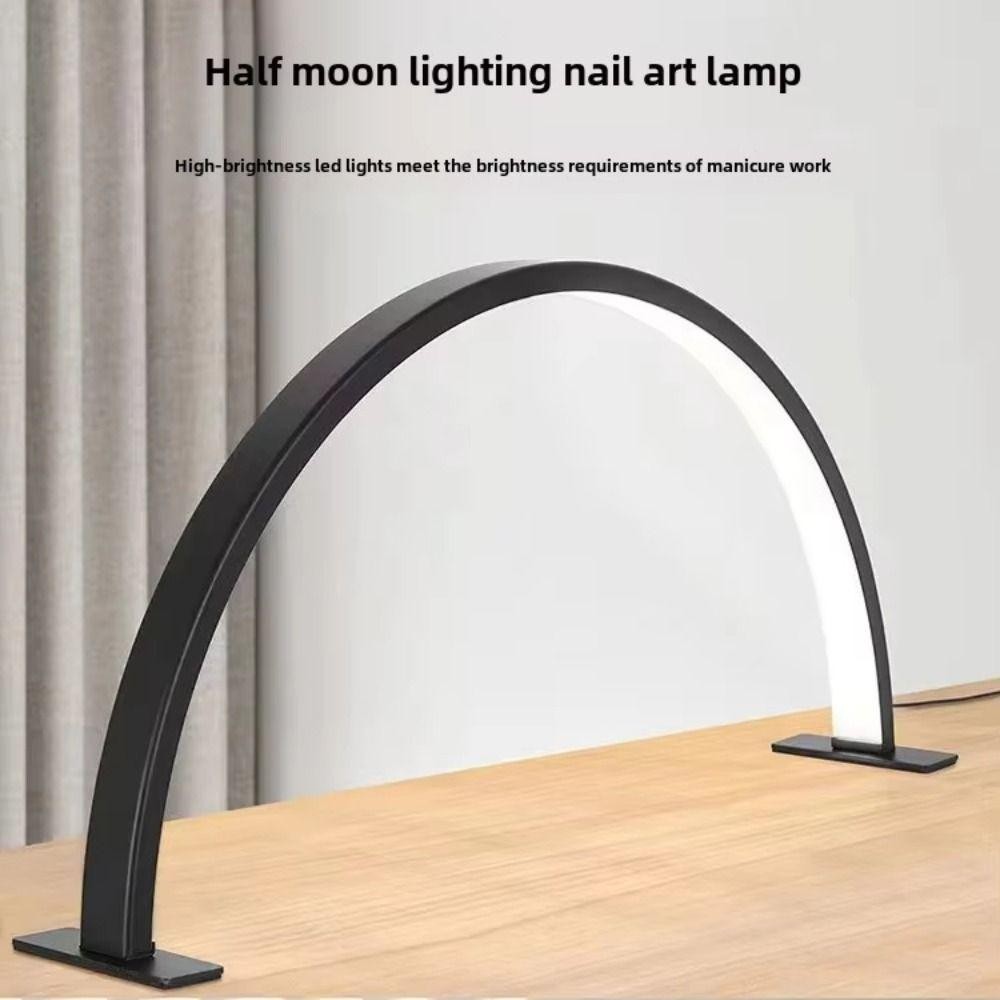 Đèn Led Bán Nguyệt Làm Nail Móng Chân, Móng Tay, Nối Mi, Với Thiết Kế 3 Màu Ánh Sáng Cao Cấp