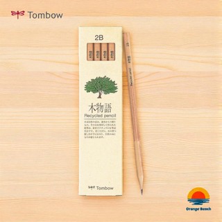 Tombow Wood Story LA-KEAB/Bút chì Nhật viết siêu mượt/Chuẩn Eco 12 cây Grade B
