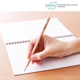 Tombow Wood Story LA-KEAB/Bút chì Nhật viết siêu mượt/Chuẩn Eco 12 cây Grade B
