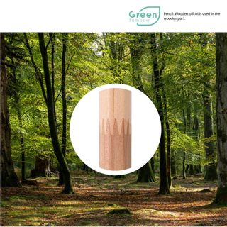Tombow Wood Story LA-KEAB/Bút chì Nhật viết siêu mượt/Chuẩn Eco 12 cây Grade B