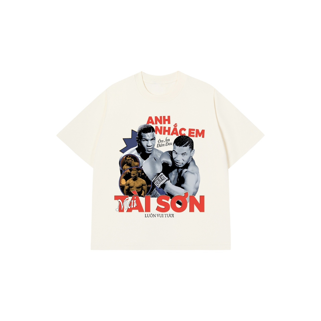 LUON VUITUOI Áo Vớ Vẩn Vui Tươi Áo Thun MAI TÀI SƠN Cotton 100% Oversize REDLABEL Nam Nữ TS66