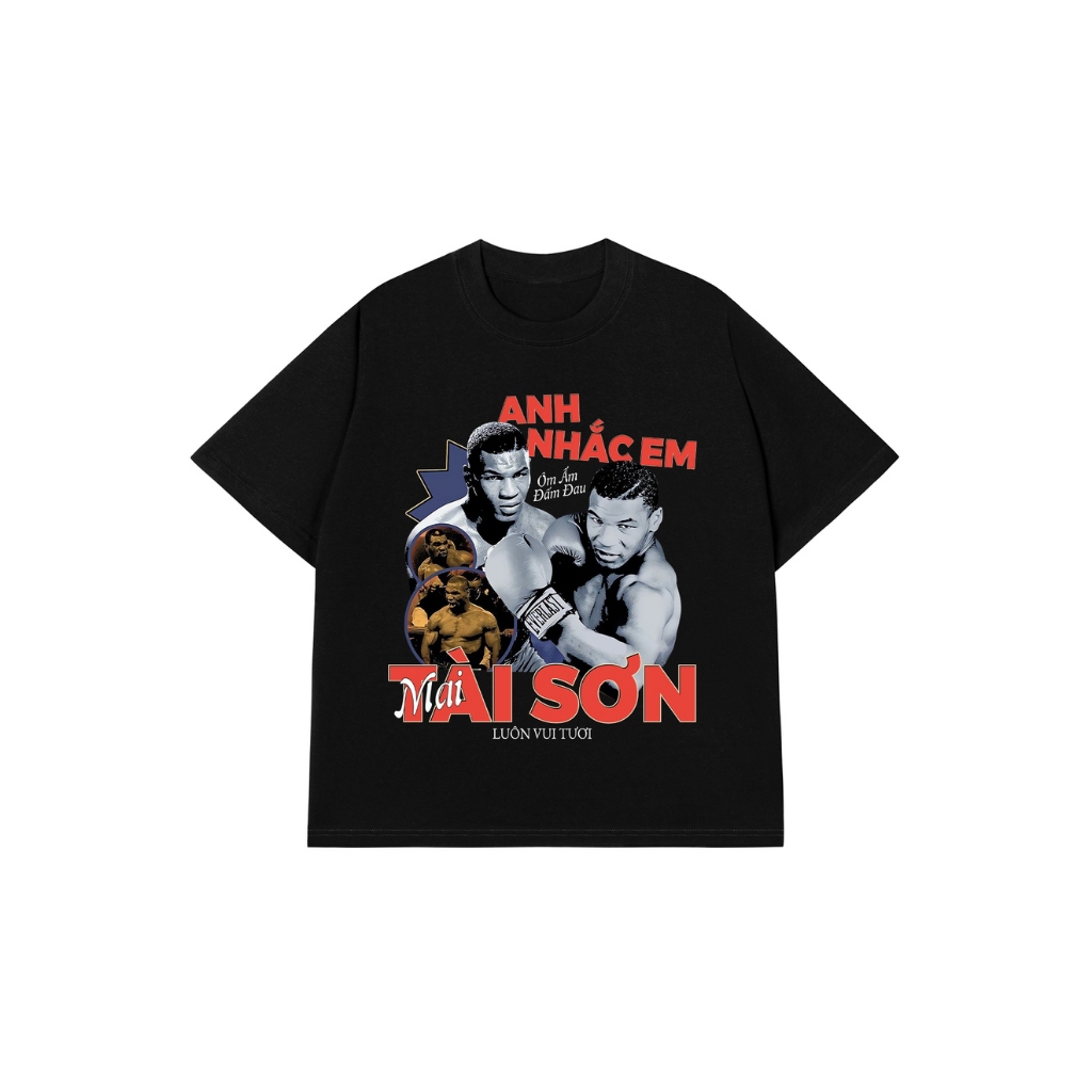 LUON VUITUOI Áo Vớ Vẩn Vui Tươi Áo Thun MAI TÀI SƠN Cotton 100% Oversize REDLABEL Nam Nữ TS66